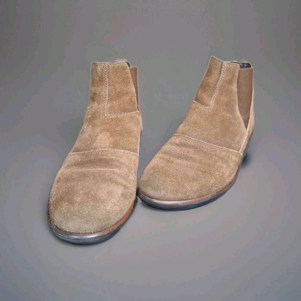 Naot Z9719 Womens Antique Brown Suede Ruzgar Chelsea Boot Size EU 37 US 6.5-7